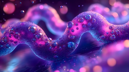 Wall Mural - Gentle Pastel Bokeh Background with Photorealistic Texture Detail