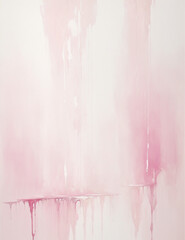 Wall Mural - abstract watercolor background with space - abstract light pink splash background - generative ai