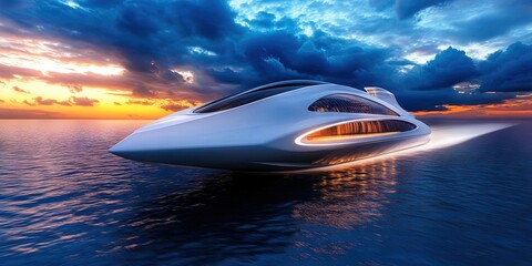 hydrofoil concept on water