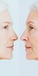 © Ryzhkov - Close-Up Profile of Two Women Highlighting Aging Effects in Natural Light