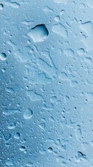 Poster - Rippling water surface showcases raindrop patterns and textures, capturing the essence of rainfall on a calm body of water. The abstract design highlights natural fluidity and movement