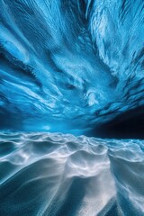 Wall Mural - a large body of water with a cloudy sky above