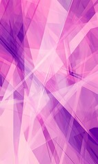 Soft pink and purple gradient with diagonal lines and abstract geometric shapes overlay design