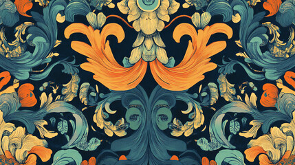 Wall Mural - seamless pattern