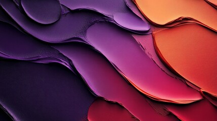 Wall Mural - Vibrant abstract texture in purple, orange, and red hues