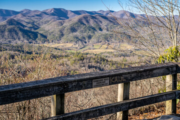 Poster - blue ridge mountains