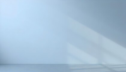 Aufkleber - A universal abstract gray-blue background with soft rays of illumination, creating a serene atmosphere, perfect as a light interior wall backdrop for presentations