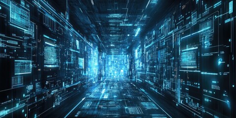 Aufkleber - An information security framework illustrating measures for data protection, compliance strategies, and threat detection tools.