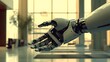 © irawan - Robotic Hand Extending In Modern Office Setting
