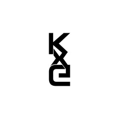 Wall Mural - kxe lettering initial monogram logo design