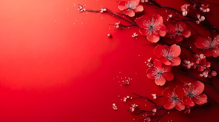 Wall Mural - chinese new year word celebrate background chinese traditional