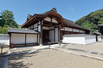 Poster - 黄檗山萬福寺　松隠堂客殿の玄関　京都府宇治市