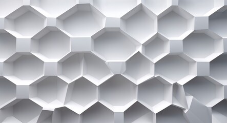 White geometric grid with varying line thickness creating a structured look in a white pattern background