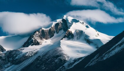 Wall Mural - winter landscape in the mountains