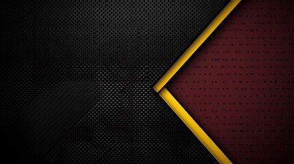 Poster - Abstract dark background design with color accents