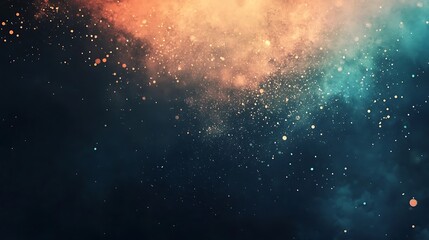 Wall Mural - abstract cosmic nebula background