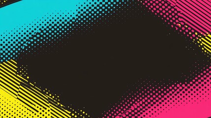 Poster - Abstract colorful graphic design background (6)