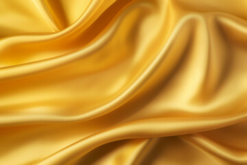 Wall Mural - yellow silk on background