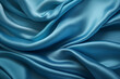 © Tidarat - blue silk on background