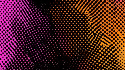 Abstract colorful halftone gradient background design