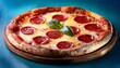 © Rasheeda - pizza with salami and cheese
