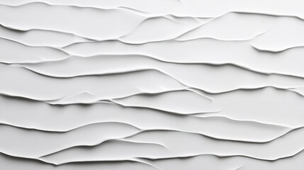 Wall Mural - Minimalist White Wall Texture with Soft Shadows and Clean Design