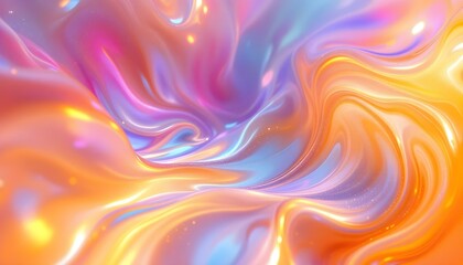 Aufkleber - Abstract light pink background with lines. Pastel pink color texture with blends, gradients, and lights. Pink waves. Dynamic flow, abstract pink and blue wave design on a white background