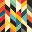 © NpicArt - Abstract Geometric Pattern with Vibrant Colors