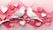 © he - Cut-out Wind Birds on a Branch