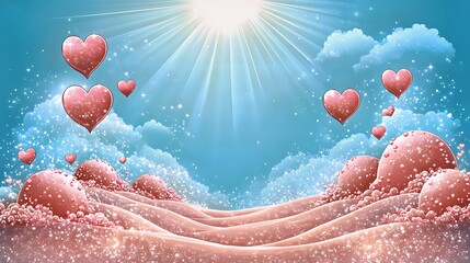 Wall Mural - pink rose petals in water