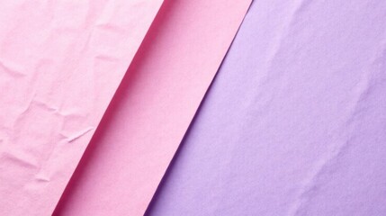 Leinwandbilder - Abstract Pink and Lavender Paper Texture Background with Diagonal Lines and Creases