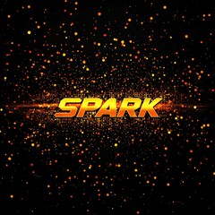 Wall Mural - Modern Digital Logo with Glitch Effect on Clean Background for Creative Projects