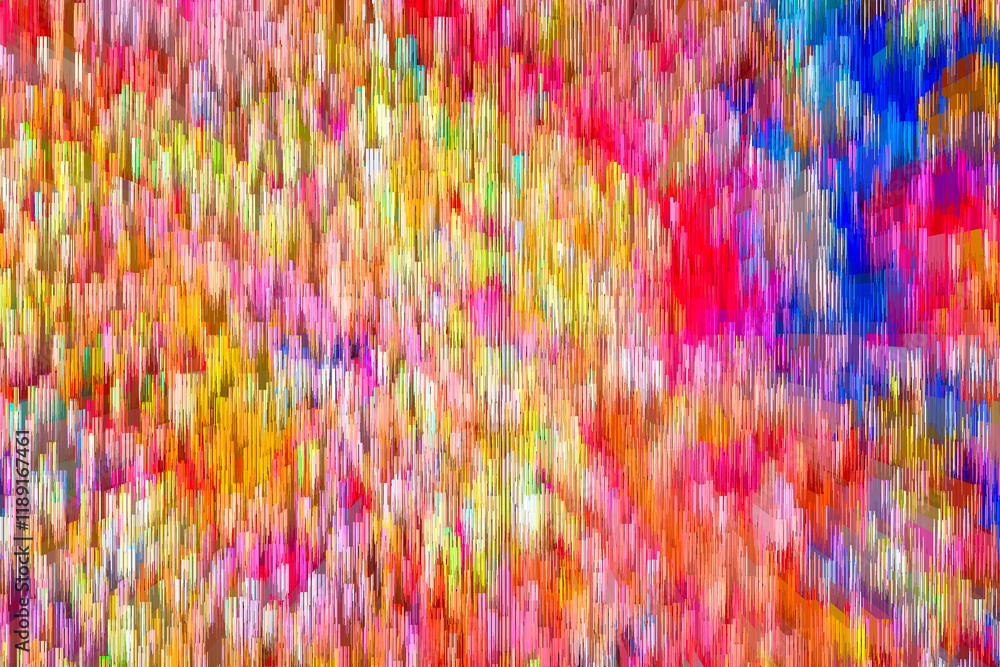 Abstract Background with Vibrant Colors and Dynamic Patterns