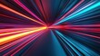 © Moonroad - A vibrant, abstract image illustrating dynamic light trails in various colors, suggesting motion and speed against a dark backdrop.