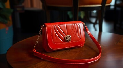 A photo of a chic crossbody purse