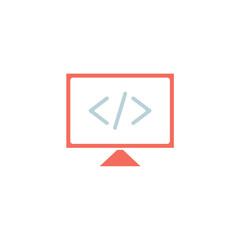 Icon a SOFTWARE DEVELOPMENT, isolated against a clean background.

