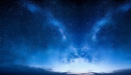 Wall Mural - dark blue sky backgrounds astronomy outside