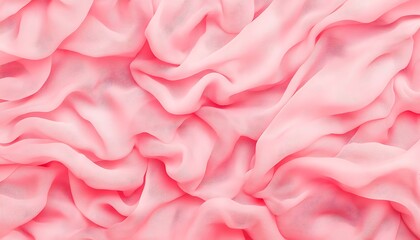 Poster - Draped pink fabric texture background.