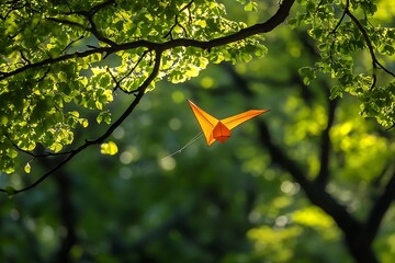 Wall Mural - leaves on a branch