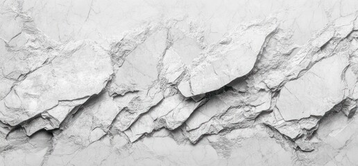 Poster - abstract marble texture monochromatic wall background high contrast minimalist design cement grey stone surface