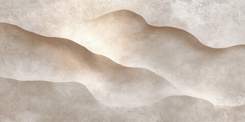 Wall Mural - Minimalist Beige Abstract Texture Wall Background Soft Warm Light