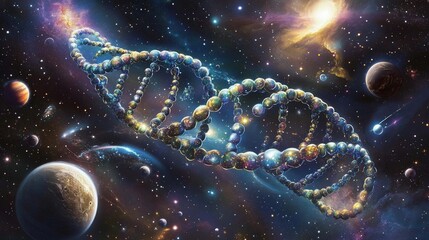 cosmic dna: a universe within