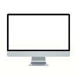 © Henhen - Modern Computer Monitor with Blank Screen