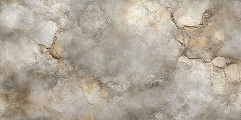 Aufkleber - Aged Marble Surface Beige Grey Texture Background Grunge Wall with Intricate Details