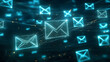 © mahamad - Mail communication concept, connecting messages to global contacts