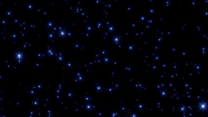 Wall Mural - twinkle blue stars light background design