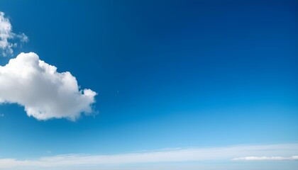 Aufkleber - sky and clouds with copy space.