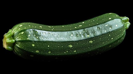 Sticker - Vibrant Green Zucchini Close-up