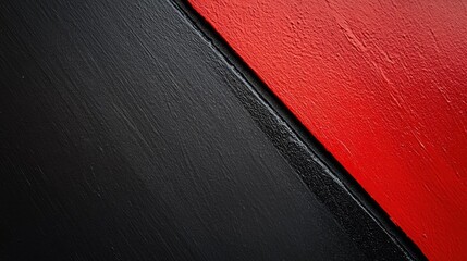 Close-up of red and black wall