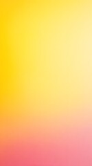 Wall Mural - Clean pastel yellow backdrop with even color gradient
